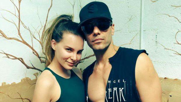 Criss Angel y su tatuaje con el nombre de Belinda