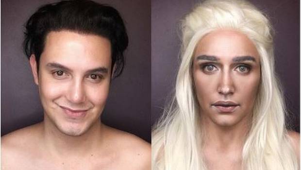 Joven se transforma en las mujeres de Game of Thrones con maquillaje
