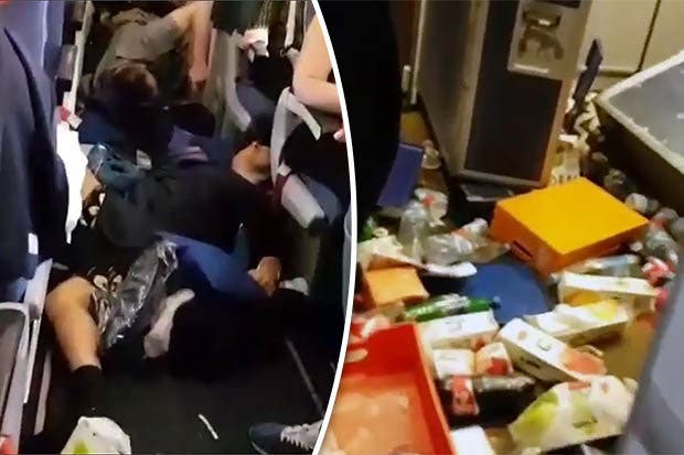 Una súbita turbulencia dejó más de 20 heridos en un avión ruso