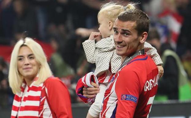 Griezmann y su esposa son padres de un segund niño