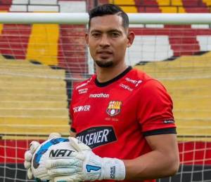 José Contreras, portero venezolano de Barcelona SC.