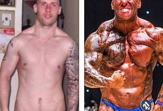 El hombre que cambió su cuerpo en solo 16 semanas