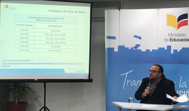 Clases en la Costa arrancarán de forma escalonada