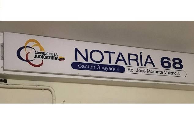 Servicio notarial en Guayaquil funciona de forma restringida