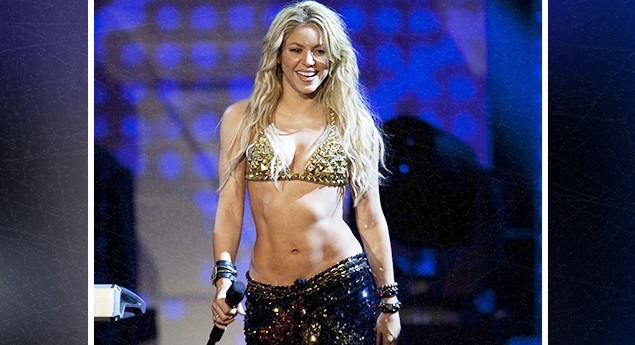 Cómo entrena Shakira para tener sus abdominales