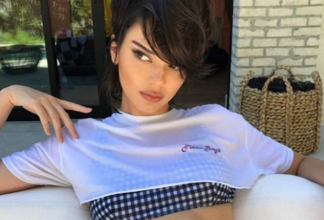 Kendall Jenner fue criticada en redes por una foto
