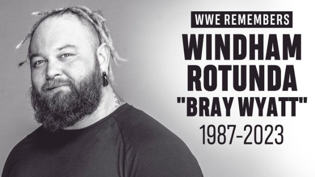 ​​Windham Rotunda, mejor conocido como Bray Wyatt, falleció el pasado jueves.