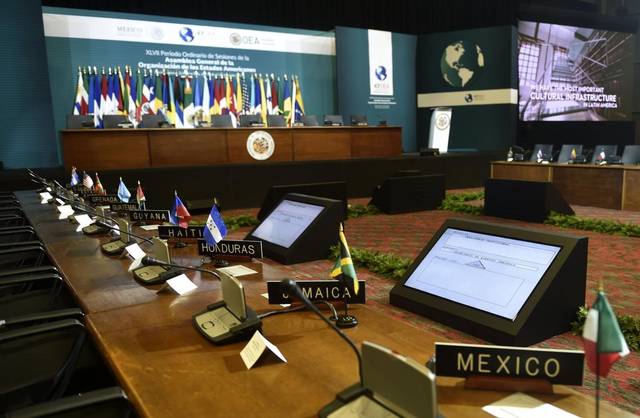Asamblea de la OEA se instala en Cancún con la mirada en Venezuela