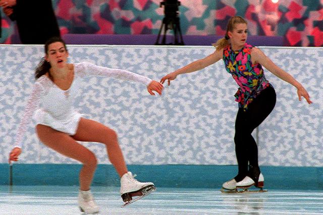 $!Nancy Kerrigan y Tonya Harding eran rivales.