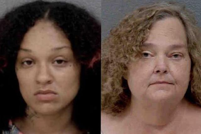 $!Madre y abuela de la menor fallecida.