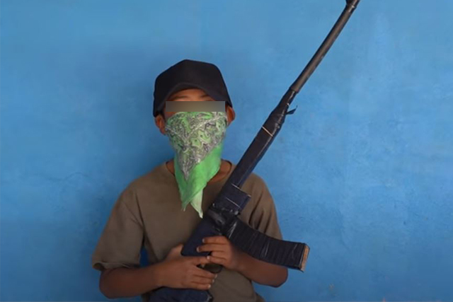 Niños son reclutados para ser las nuevas armas contra el narcotráfico en México