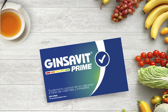 $!Ginsavit Prime, aporta energía y concentración de manera natural.