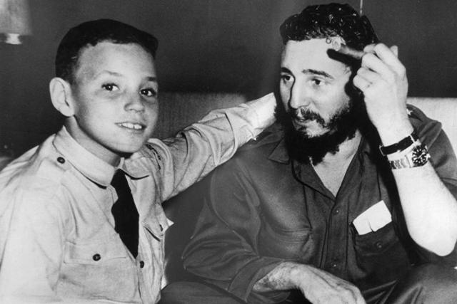 $!Fidel Ángel Castro Díaz-Balart, y su padre, Fidel Castro Ruz.