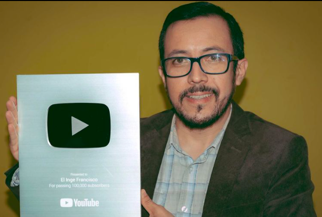 YouTube premió al ‘Inge Francisco’ por enseñar hojas de cálculo