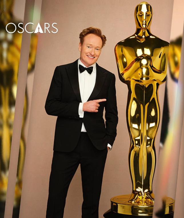$!Conan O'Brien, anfitrión de la gala este año.