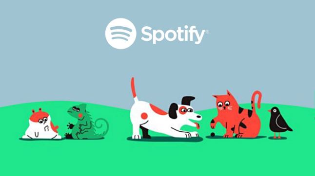 Spotify crea listas de música para mascotas solitarias