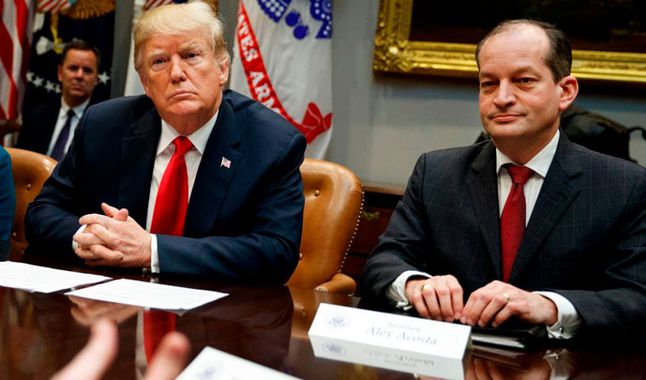 Dimite funcionario de gobierno de Trump por escándalo de Jeffrey Epstein