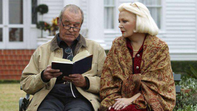 Gena Rowlands, quien es Allie en 'The Notebook' tiene alzheimer en la vida real