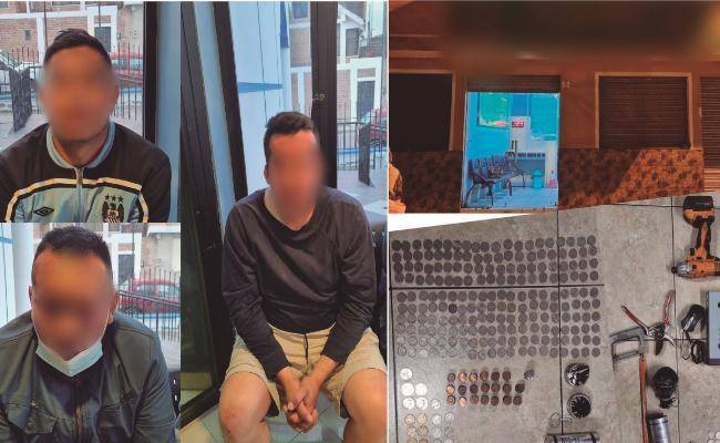 Policías que asaltaron una cooperativa de Saquisilí salieron en libertad, pero con grillete