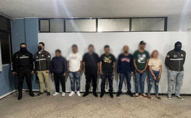 Vacunadores son capturados en delito flagrante en Ambato: eran parte de la organización terrorista ‘Los Lobos’