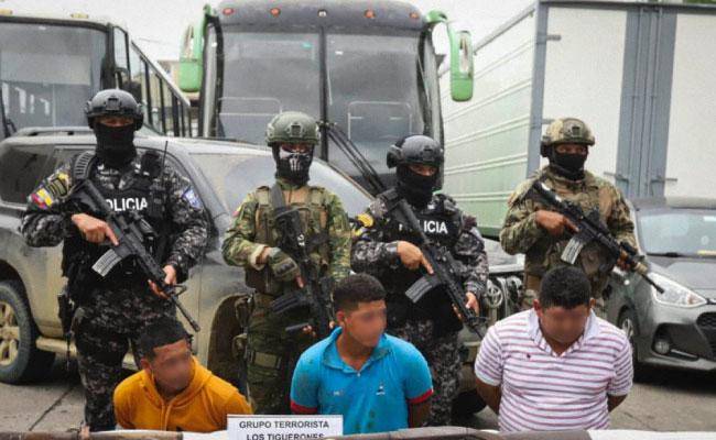 Envían a prisión a alias “RK”, uno de los líderes de Los Tiguerones, por terrorismo
