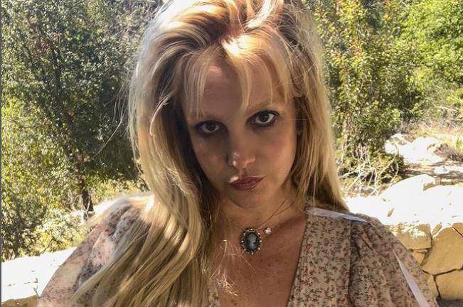 Britney Spears en una fotografía colgada en sus redes sociales.