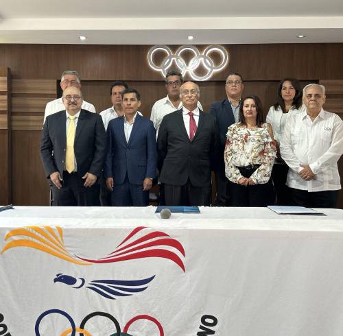 Posesión del Comité Ejecutivo del Comité Olímpico Ecuatoriano 2025-2029.