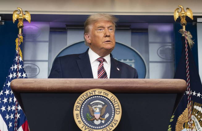 La posición de Trump ante una posible victoria de Biden