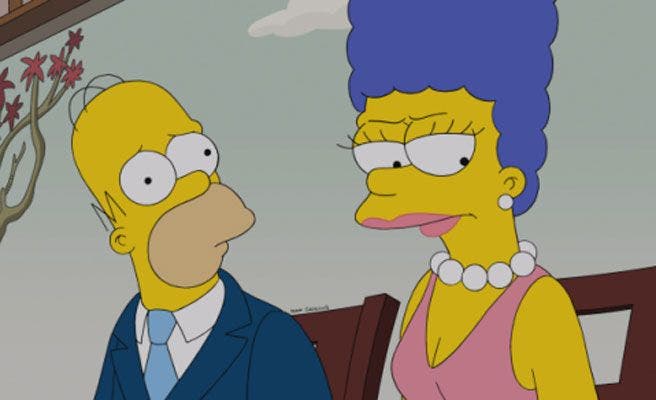 Marge y Homero Simpson podrían separarse en la temporada 27