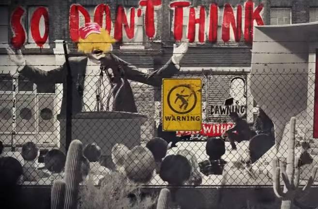 "Troubled times", el nuevo videoclip anti-Trump del grupo Green Day