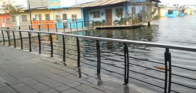 Inundaciones en ciudades costeras por periodo de aguaje
