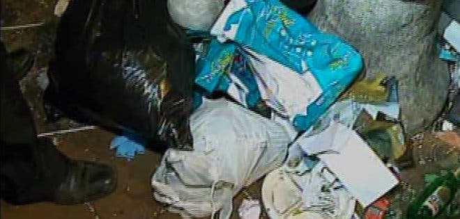 Hallan restos humanos en una bolsa de basura en Guayaquil