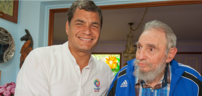 Correa tras muerte de Fidel Castro: &quot;Se fue un grande&quot;