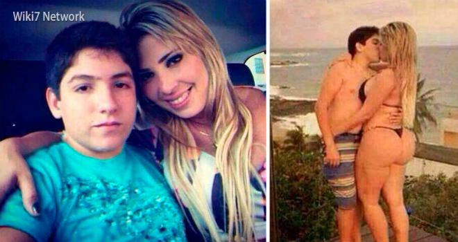 Modelo de 30 años sale con joven de 13