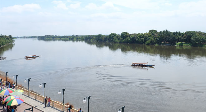 Se registra turbiedad en el río Daule, fuente para Guayaquil