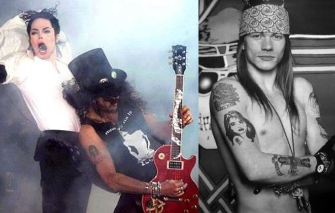 Revelan que Michael Jackson provocó la separación de Guns N'Roses