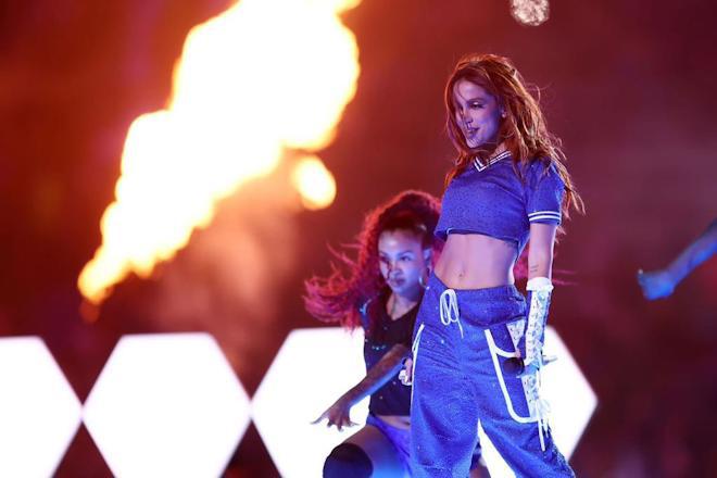 $!Anitta estremeció el Estadio Olímpico Atatürk de Estambul (Turquía) con su presentación en el “Kick Off Show de Pepsi® en la Final de la UEFA.