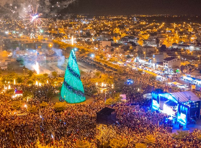 $!Municipio de Machala gasta casi medio millón de dólares en decoración navideña
