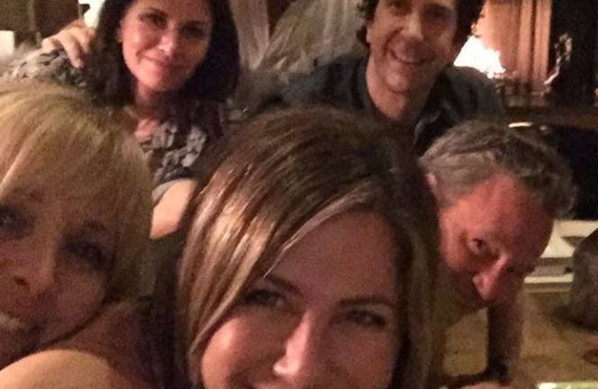 &quot;Friends&quot; reunidos en Instagram