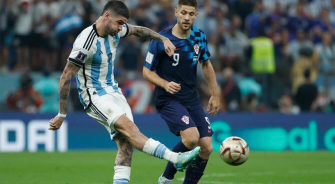 $!Argentina superó a Croacia por tres goles a cero y selló su paso a las finales de la Copa Mundial de Catar, el pasado martes 13 de de diciembre.