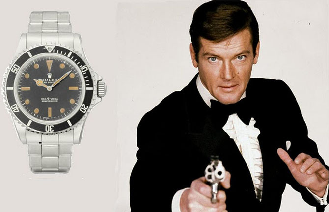 Venden un Rolex de James Bond por USD 363.000 en Ginebra