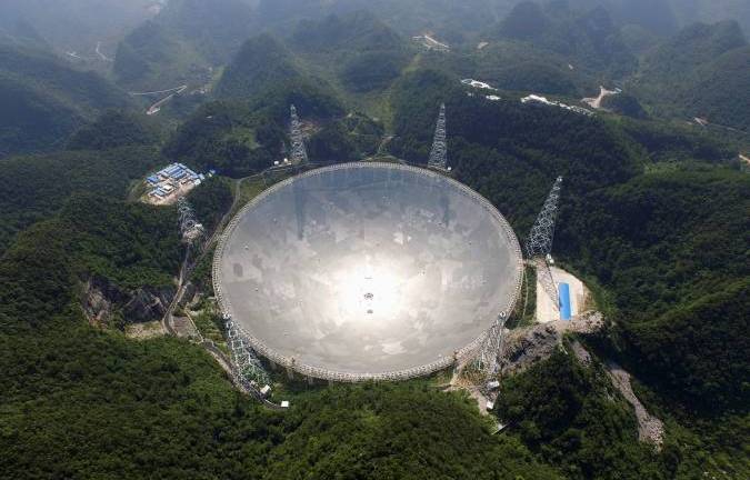 China inaugurará el mayor radiotelescopio del mundo