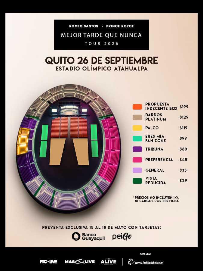 $!El espectáculo promete reunir clásicos y nuevas canciones de ambos artistas.