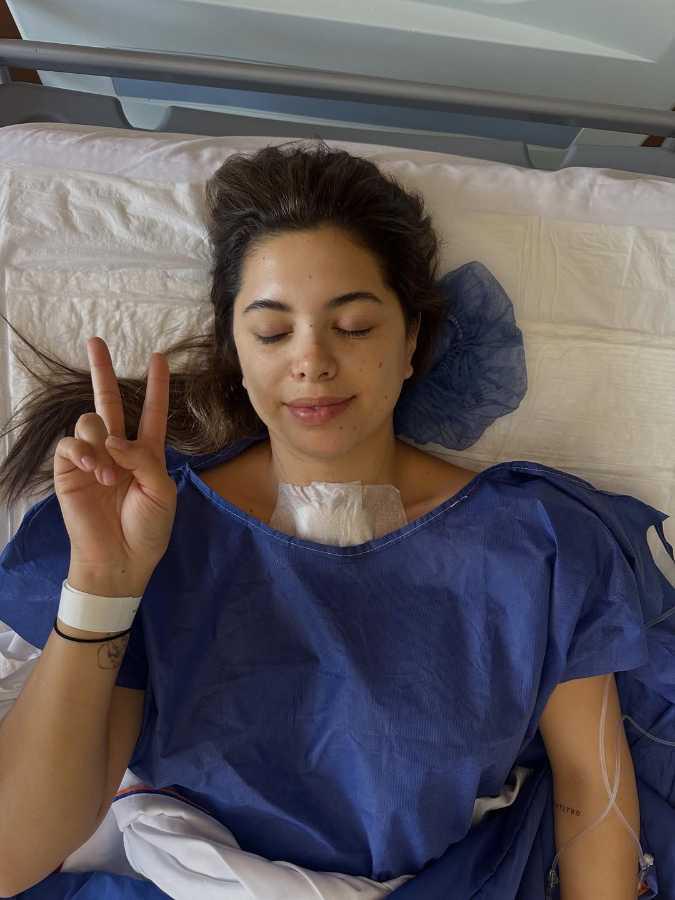 $!El cáncer fue extraído quirúrgicamente y no era agresivo, según informó.