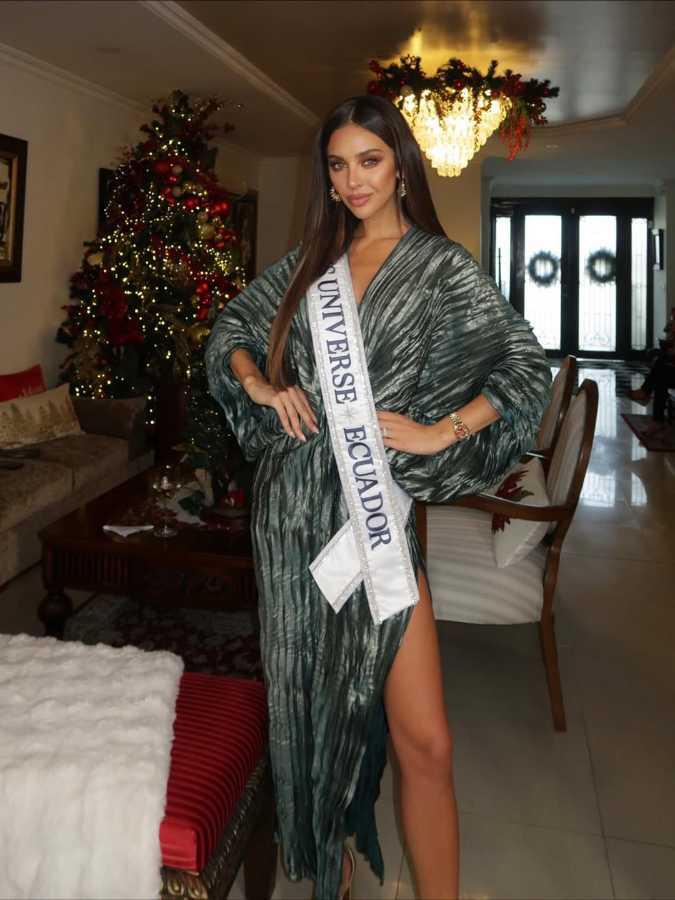 $!La modelo también reveló que, a pesar no haber ganado la corona universal, continuará portando con orgullo el nombre de Ecuador.