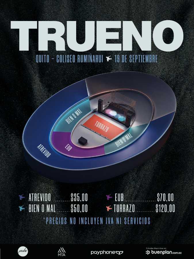 $!Las entradas tendrán precios desde $35 hasta $120, sin incluir impuestos ni servicios.