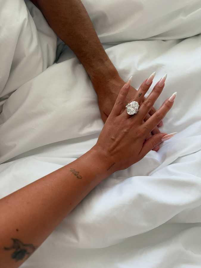 $!Georgina Rodríguez presume un anillo D-Flawless que supera los 7 millones de dólares.