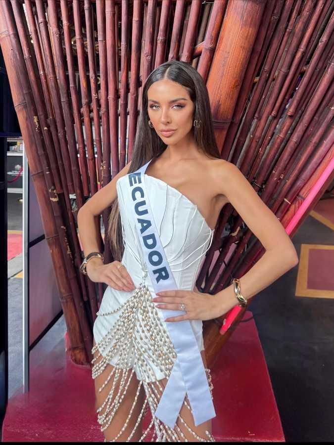 $!Pese a convertirse en una de las favoritas del público, Nadia Mejía no logró entrar al Top 30 del Miss Universo.