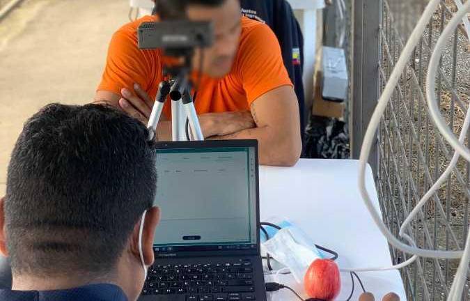 SNAI realiza un censo penitenciario en el que registra tatuajes, cicatrices, huellas dactilares e iris de los ojos de los presos