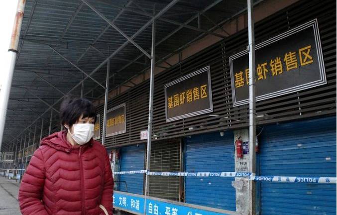 El exótico mercado chino donde apareció el coronavirus en China